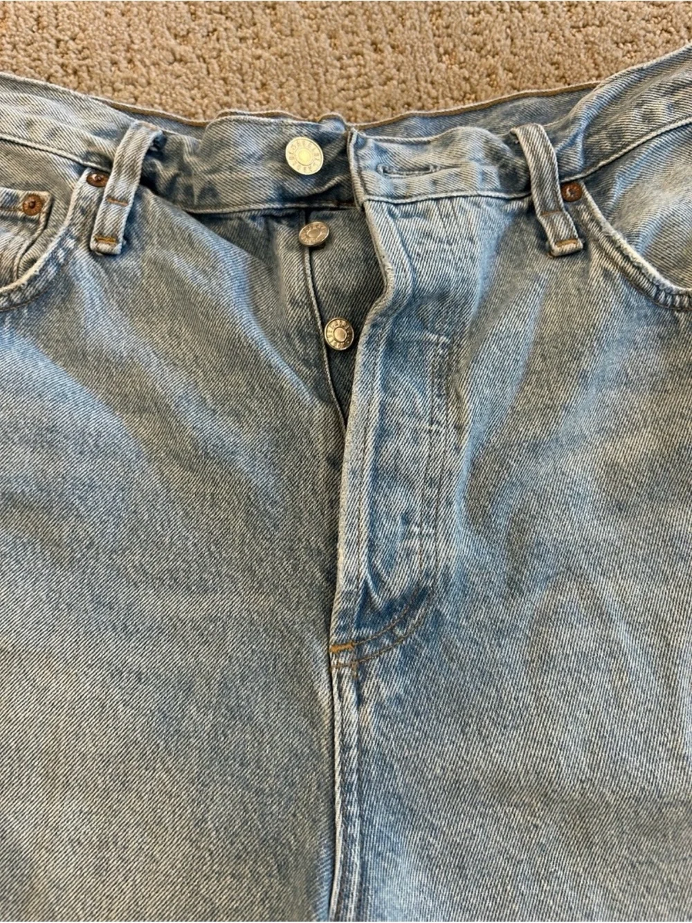 Agolde Ramona Denim Shorts